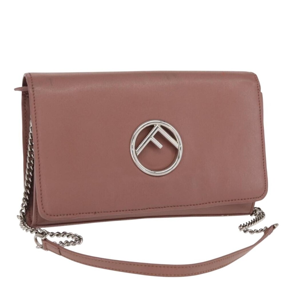Fendi F is Fendi Wallet on Chain Leather Mini